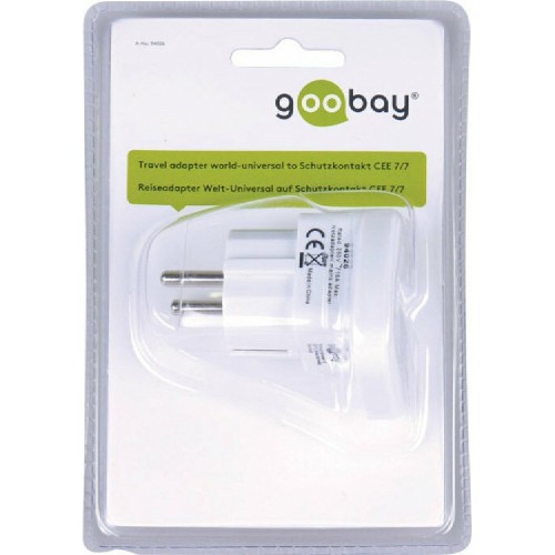 ADAPTOR UNIVERSAL TO SCHUKO GOOBAY 94026